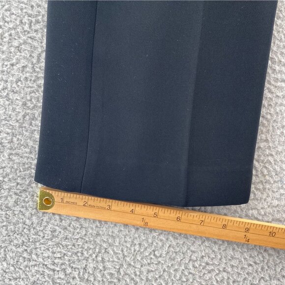 Kasper Pants Womens 8 Petite Black Straight Formal Everyday Office Career Work - Picture 10 of 11